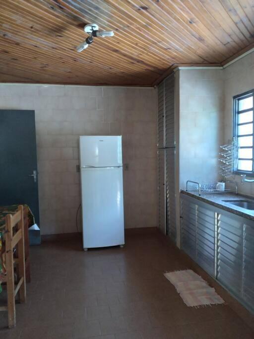 Casa De Sitio Em Brotas Villa Bagian luar foto