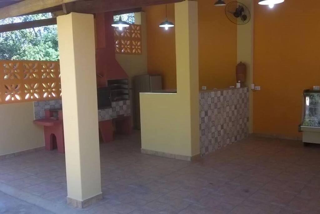 Casa De Sitio Em Brotas Villa Bagian luar foto