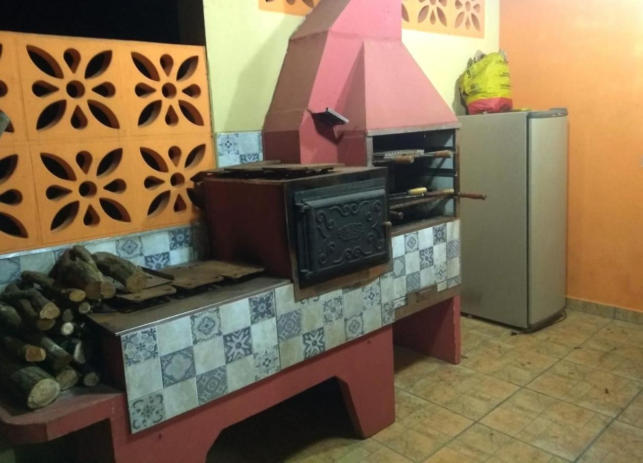 Casa De Sitio Em Brotas Villa Bagian luar foto